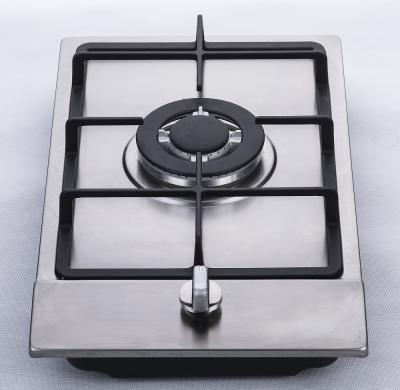 China Hotel Stainless Steel Built In Single Gas Hob Burner For Sale for sale