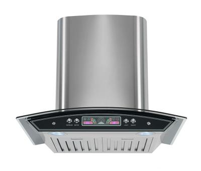 China Hood Chimney SRT6002A Stainless Steel Body 60cm Range With Disco Display Aluminum Filter Or SS Baffle Filter With High Quality for sale