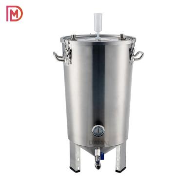 China food & Conical Beverage Plant 30L Fermenter Beer Brewing Equipment Home Brewery Equipment 304 Stainless Steel Fermentation Tank For Sale for sale