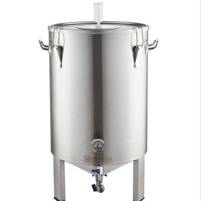 China 60L Hotels Home Brewing Equipment Stainless Steel Conical Fermenter Craft Beer for sale