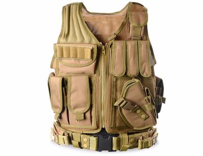 China Outdoor Activity Vest Army Airsoft Molle Vest Military Tactical Combat Body Molle Armor Hunting Vest with Pouch Assault Plate Carrier for sale