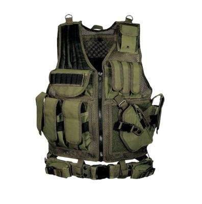 China Outdoor Activity Vest Wholesale Military Army Vest Combat Bullet Proof Tactical Vest for sale