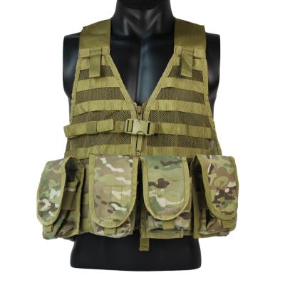 China Outdoor Activity Police Army Tactico Militar Security Airsoft Molle Safety Vest Wholesale Military Tactical Black for sale