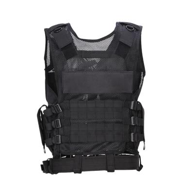 中国 Waterproof Molle Outdoor Activity Quick Release Army Black 600D Military Combat Training Invests Tactical For Hunting 販売のため