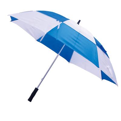 China Modern 29inches 8K Promotional Windproof Oversized For Couples Give Away Anti Storm Golf Umbrella for sale