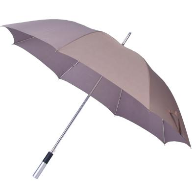 China 2022 Traditional Luxury Auto Open Anti-storm Super Lightweight Aluminum Golf Umbrella for sale