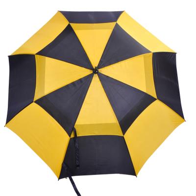 China Luxury Oversized 68 Inch Golf Fiberglass Fashion Hydraulic Pressure Windproof Automatic Umbrella for sale