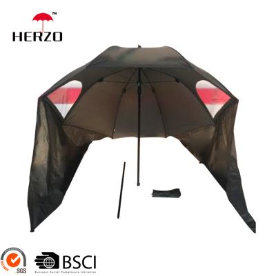 China Fantastic Custom Made Teardown Herzo Sombrillas 100% Waterproof Tent Raising Camping Outdoor Fishing Umbrella for sale