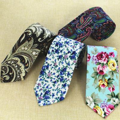 China Custom Cotton Cotton Tie For Men 8cm Necktie Wholesale Tie And Handkerchief OEM Acceptable for sale