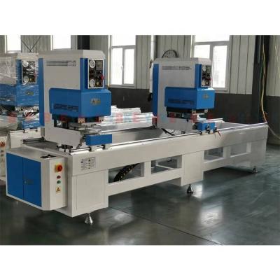 China Building Material Shops High Efficiency Double Head Seamless Welding Machine For Window And Door Factory for sale