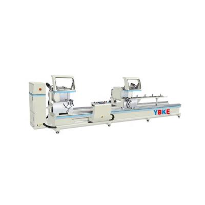 China Building Material Shops Aluminum Profile Cutting Double Head Miter Saw Machine Window Making Machine for sale