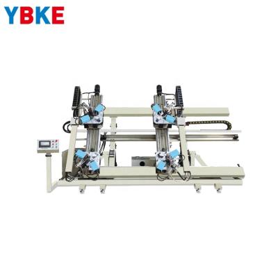 China PVC Aluminum Window Door Corner Machine CNC Four Head Combining Machine Full Automatic Corner Crimping Machine for sale