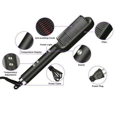 China Hair Straightening and Rolling VKK Mini Hair Straightener And Curler Set Custom Hair Straightener Brysg Flat Iron Comb for sale