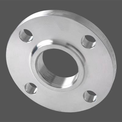 China EN Industrial Standard Paint Metal Threaded Flange for sale