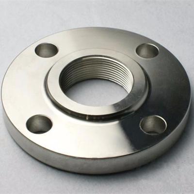 China BS Paint Industrial Standard Metal Threaded Flange for sale