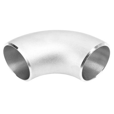 China Oil Schedule 40 Stainless Steel Pipe Fittings 90 Degree Elbow for sale