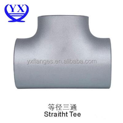 China ANSI A105 Standard Carbon Steel Pipe Fittings Program SGP Tee for sale