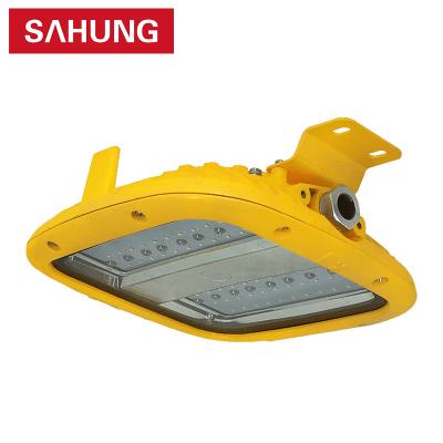 China High Voltage Resistance IIC T6 ATEX 30W 40W 50W 60W Explosion Proof Light For Warehouse Chemical Gas Station Explosion Proof LED High Bay Light for sale