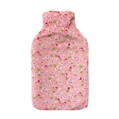 China Hot Water Bottle Cover Fleece Warm Water Bottle Cover Fleece For British Standard Rubber Hot Water Bag In China for sale