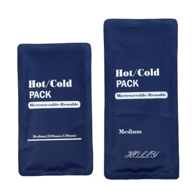 China Reusable Hot Cold Compress Gel Pack Therapy Water Bag Cold-Hot Gel Pack for sale