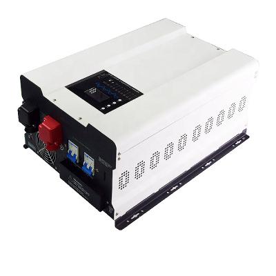 China 8000W Large Power Solar Inverter 48V High Efficiency Hybrid Off Grid Pure Sine Wave Generator Inverters HS8000W 61.8*43.8*23.5mm for sale