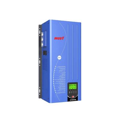 China MUST EP3300 TLV Series 1KW 1.5KW 2KW 3KW 4KW 5KW 6KW Split phase output Solar inverter 48V off grid parallel solar inverter 277*196*466mm to 277*186*621mm for sale