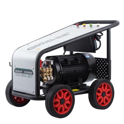 China Automobile Factory 10000W Professional Mechanical Motorized Electric High Pressure Car Washing Machine for sale