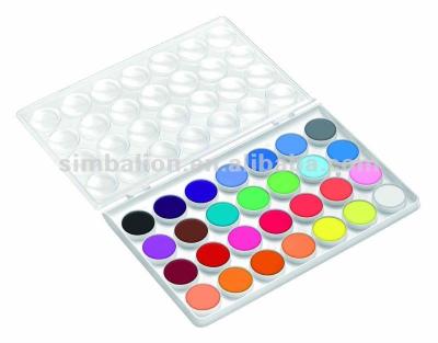 China WATERCOLOR CAKE - 36 COLORS 12mL for sale