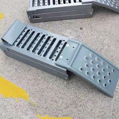 China High Quality Box Truck Ramp Aluminum Foldable 600 Used Car Motorcycle for sale