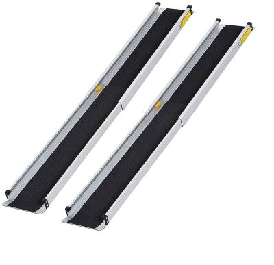 China High Quality Cheap Cost Telescoping Wheelchair Track Ramps 122X19X5CM for sale