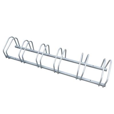 China Adjustable 5-8 Bikes Bike Rack Parking Bike Rack Portable Good Load Bearing Floor Parking Storage Recycling for sale