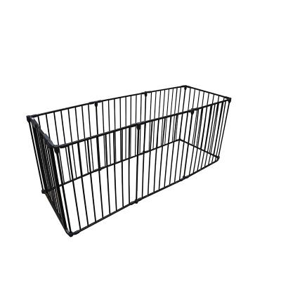 China Breathable Heavy Duty Dog Playpen Puppy Exercise Fence Enclosure Gate 8 Panels Crate Chicken Rabbit Cage for sale