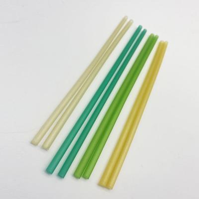 China Eco Non Plastic 100% Biodegradable Wholesale Non Plastic Straw Starch Customized Paper Straw 12Mm for sale