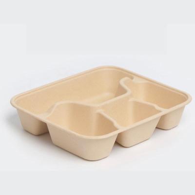 China Party Biodegradable Disposable Tableware Set Bagasse Disposable Tableware And Tableware for sale