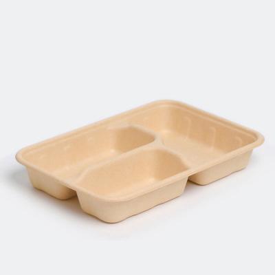 China Bagasse Biodegradable Disposable Sugarcane Tableware Environmentally Friendly Disposable Tableware for sale