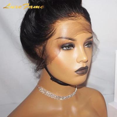 China Hd Virgin Peruvian Straight Hair Lace Full Lace Wig, Extra Long 360 Straight Full Lace Wig, Thin Skin 360 Full Lace Wig for sale