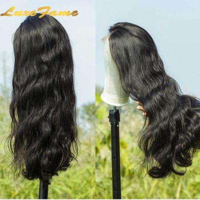 China Wholesale Swiss Transparent Body Wave Lace Wig, Hd Transparent Full Lace Wig, Vietnamese Body Wave Hd Unprocessed Pre Plucked Lace Wig for sale