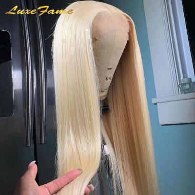 China Wholesale 30 Inch Silky Straight Wave 613 Closure Straight Blonde Wigs, Lace Front Wig, 613 13x6 Hd 13x6 40 Inch Blonde Full Lace Front Wig 613 for sale