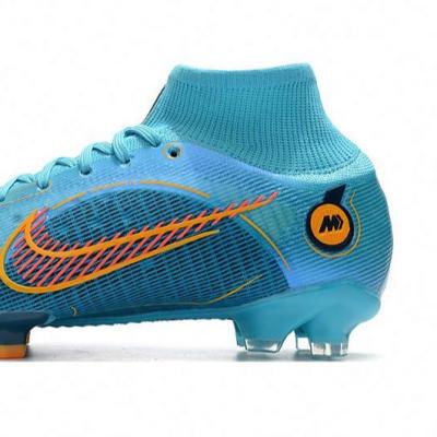 China Original TPR Ankle Soccer Shoes Cr7 Superfly 8 Dragonfly 5 Fg High Cleats Superfly Soccer Shoes Outdoor Boot for sale