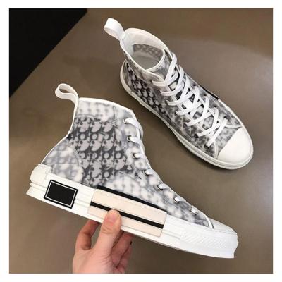 China Designer Shoes Online Logo Designer Shoes Online High Top Sneakers Zapatos De Mujer B22 B23 Original Luxury Fashionable Canvas Shoes for sale