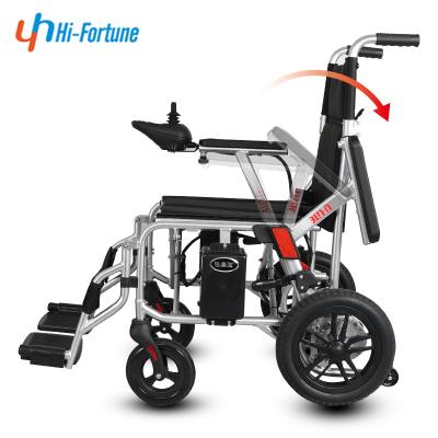 China Powerful And Lightweight Folding Power Electric Power Wheelchair Portable Folding Wheelchair For Disabled for sale