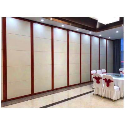 China Modern Banquet Active Sliding Aluminum Folding Movable Partition Wall /Room Divider for sale