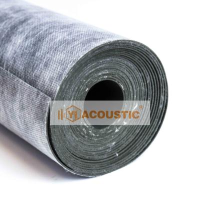 China High quality 3mm self-adhesive noise insulation vinyl mlv soundproof mass loaded vinyl for sale