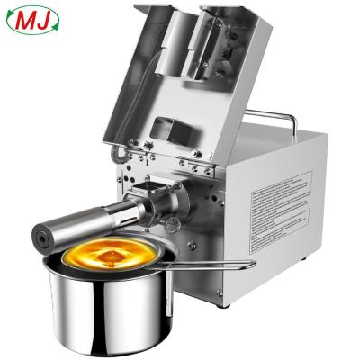 China Building Material Stores Home Mini Cold Seed Price Meat Coconut Expeller Extractor Machine Automatic Grinding Oil Press of Black Seeds Low Prices for sale