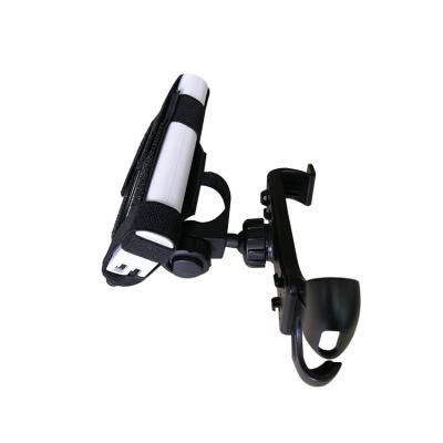 China OEM Adjustable 2 in 1 Mobile Phone Holder Bicycle Mobile Cell Phone Holder Bicycle Phone Holder and Power Bank for sale