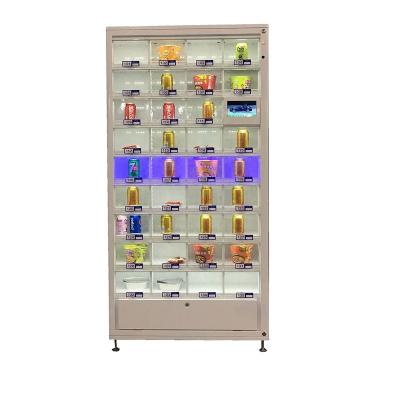 China Custom Square Locker Vending Machine For Selling Water Or Vegetable for sale