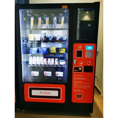 China Square Elevator Vending Machines For Fresh Food Support Cashless Payment for sale