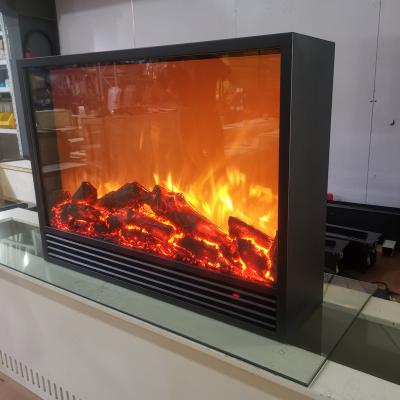 China Hot Sale Modern Luxury Customized Decor Fire Cheap Energy Saving Special Design Wall Mounted Led Electric Fireplace Heaters for sale