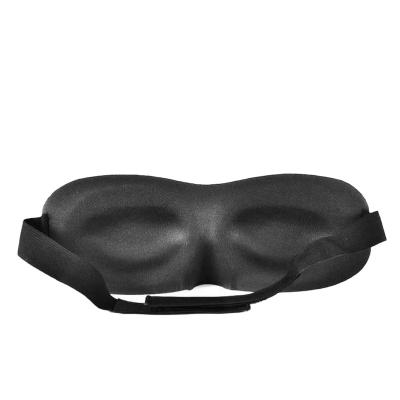 China Polyester And Sponge Sleep Mask 3d Elastic Blindfold For Eyes Covered Shade Cover Blackout Eye Mask for sale