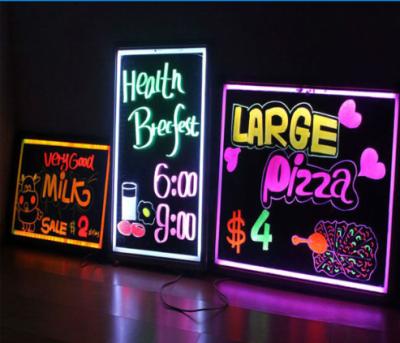 China Advertising LED Writing Boards Easy To Write Advertising Message Cheaper Price for sale